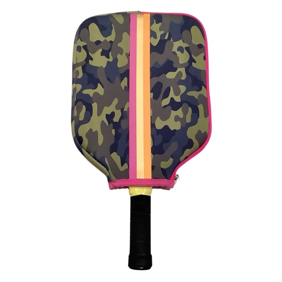 NWT Taylor Gray Neoprene Camo Pickleball Paddle Cover - Picture 2 of 12